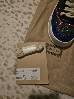 Gucci Glitter Platform Sneakers
